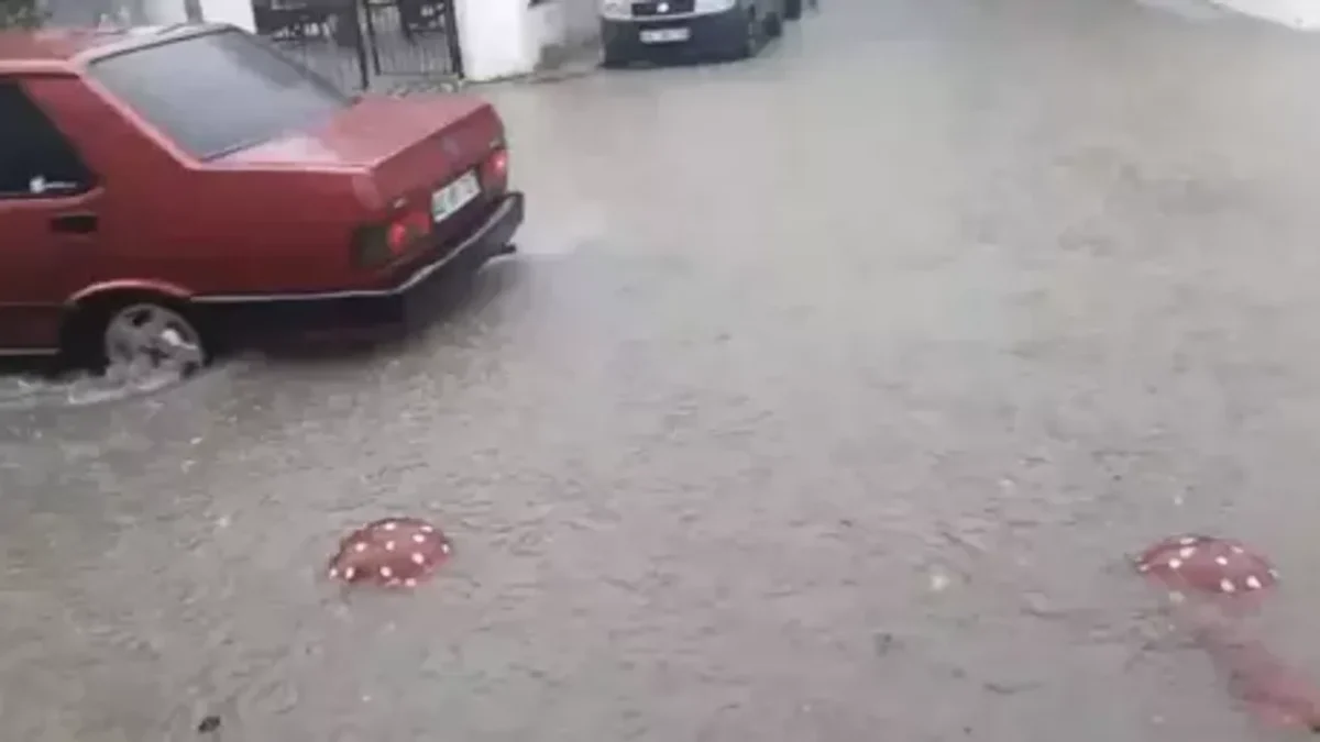 Muğla’da sağanak etkisi!