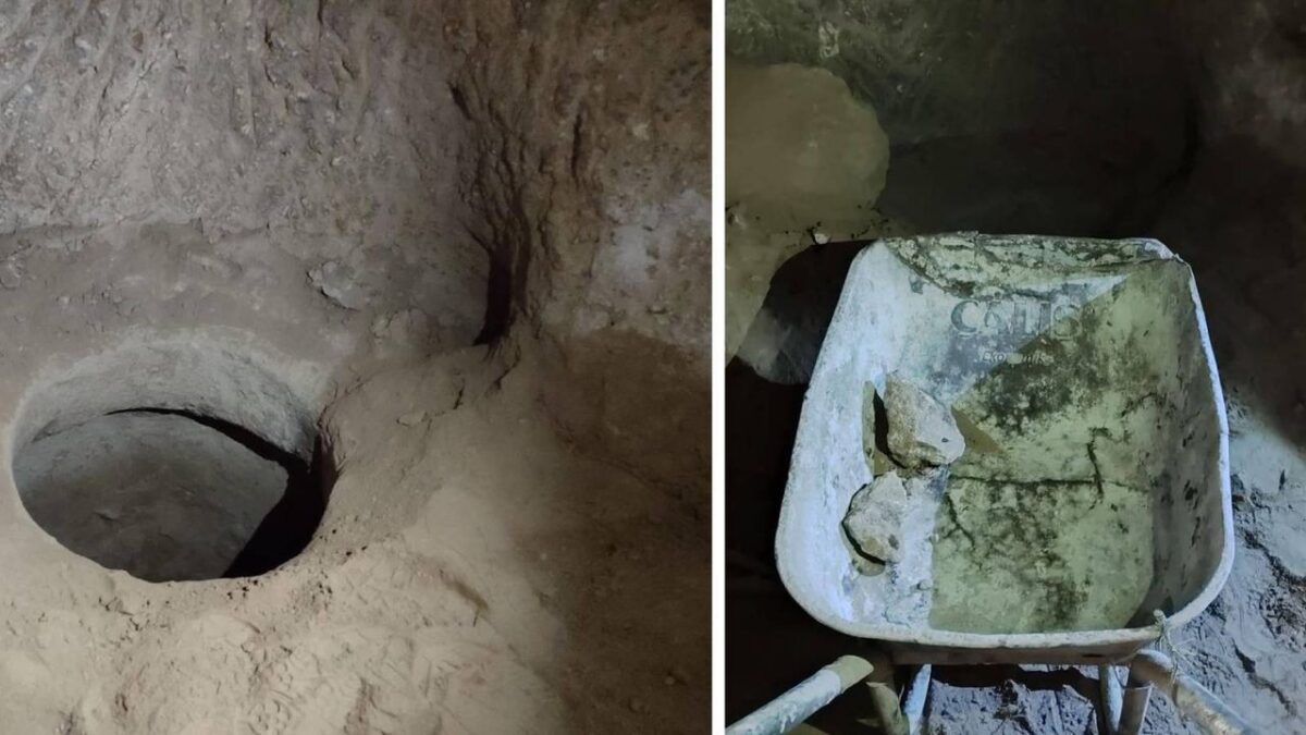 Kapadokya’da yer altı şehrinde kaçak kazı yaptılar: Gizli tünelde yakalandılar