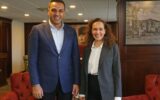 Yıldız’dan Başkan Ünsal’a ziyaret… Karşıyaka’ya “komşu” desteği!