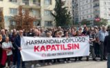 Çiğliler, Harmandalı Katı Atık Tesisi için yürüdü Çiğliler, Harmandalı Katı Atık Tesisi için yürüdü