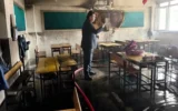 İlkokulda yangın: Eğitime 2 gün ara verildi İlkokulda yangın: Eğitime 2 gün ara verildi