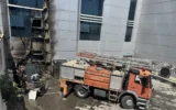 Hastanede yangın: Hastalar tahliye edildi Hastanede yangın: Hastalar tahliye edildi