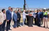 İzmir’de dev caminin temeli atıldı! İzmir’de dev caminin temeli atıldı!