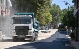 Soma Turgutalp Mahallesi tarihinde ilk kez sıcak asfaltla buluşuyor Soma Turgutalp Mahallesi tarihinde ilk kez sıcak asfaltla buluşuyor